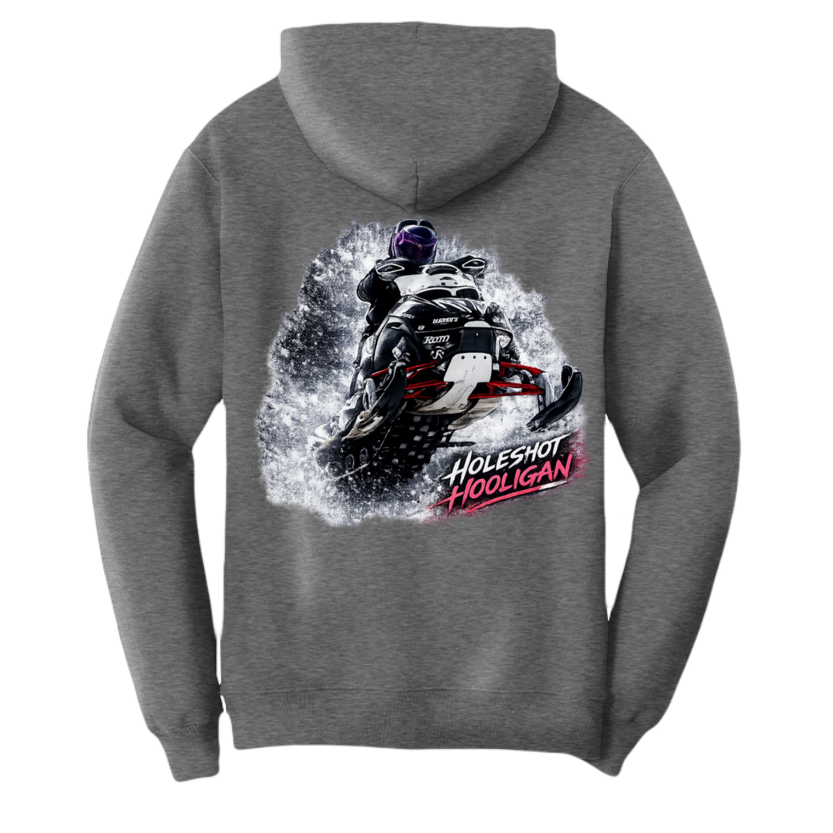 Dark Heather Grey - BACK